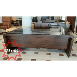 مكتب تنفيذي مع وحدة خدمة ثابتة (يمين/يسار)